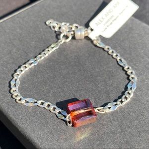 Alex and Ani Magnetic Chain Crystal Bracelet